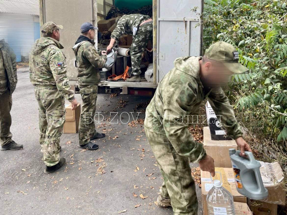 Завершение очередного гуманитарного рейса