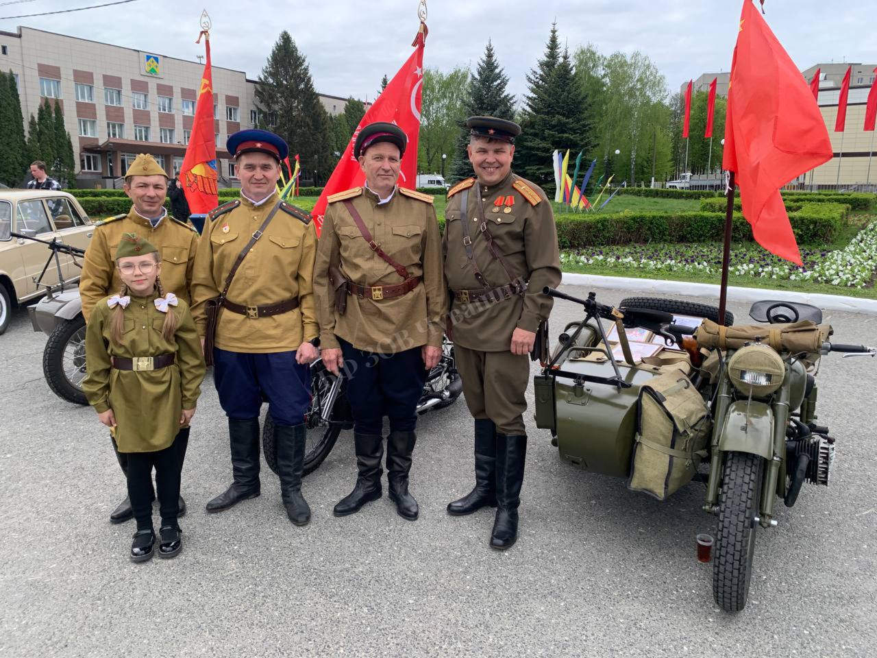 Делимся с вами кадрами с новочебоксарского мероприятия Дня Победы